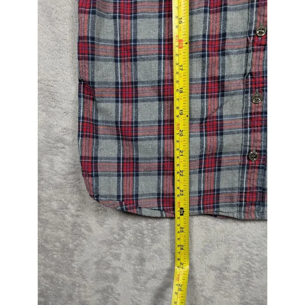 Ralph Lauren J Crew Button Front Shirt Youth Size 12 Medium Lot Of 2 Casual